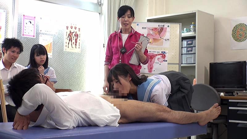 フェラチオするJK