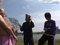JDの前でチンポ露出　CFNM
